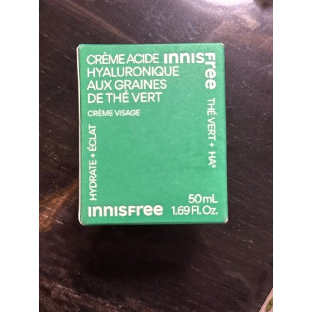 Innisfree Green Tea Seed Hyaluronic Cream 50ml - Brand New